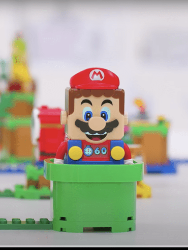 Mario made out of Lego