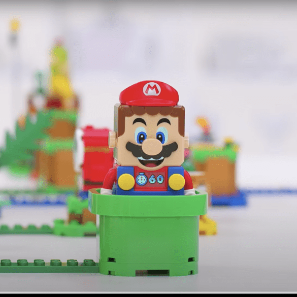 Mario made out of Lego