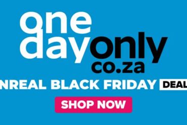 Banner image of the onedayonly website advertising their 2022 black friday deals