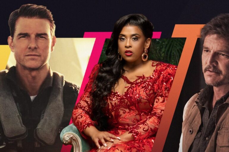 Image showcasing celebrities found in shows on Showmax