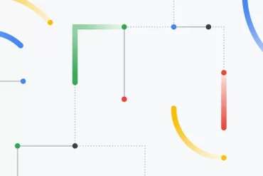 Random, stylised art from Google for the announcement of Bard.